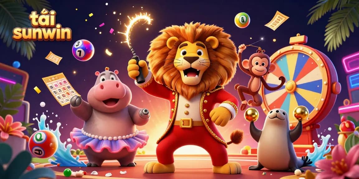 Engage in exciting gameplay with tải sunwin, featuring vibrant characters in a dynamic casino setting.