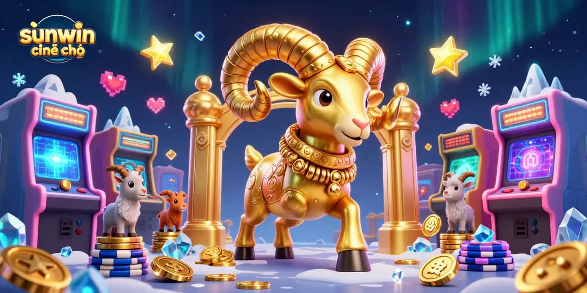 Engage in captivating gameplay with sunwin chính chủ, featuring vibrant casino elements and joyful characters.
