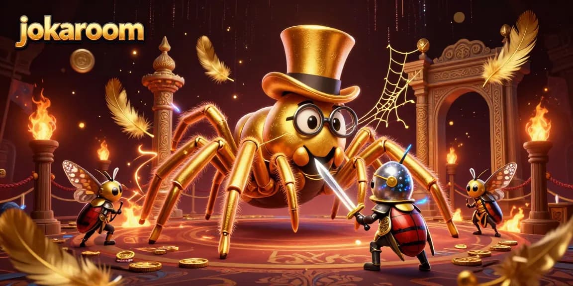 Engage with the vibrant world of jokaroom's mobile casinos featuring dynamic characters and immersive gaming elements.