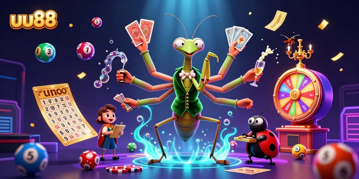 Experience thrilling gameplay at uu88 with vibrant lottery elements and engaging characters.