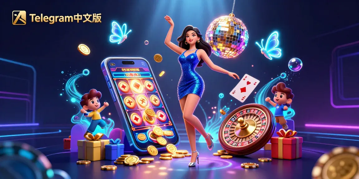 在充满活力的游戏元素和乐趣的兴奋赌场场景中与Telegram中文版互动。